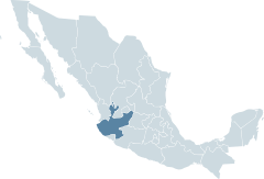 Ubicación de Jalisco