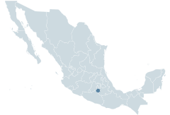 Ubicación de Morelos