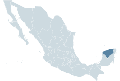 Ubicación de Yucatán