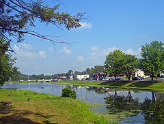 Monroe, NY, mill pond and downtown.jpg