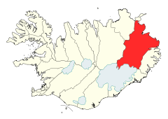 Ubicación de Norður-Múlasýsla