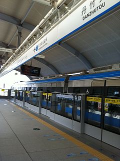 Tren CBTC en [Metro de Shenzhen] Línea 3, China