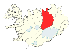Ubicación de Suður-Þingeyjarsýsla
