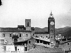 Torre del Rellotge i església de Santa Maria (Olesa de Montserrat)..JPG