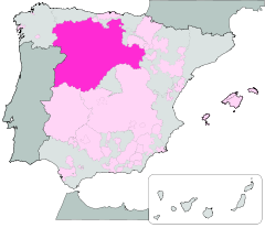 VdlT Castilla y León location.svg