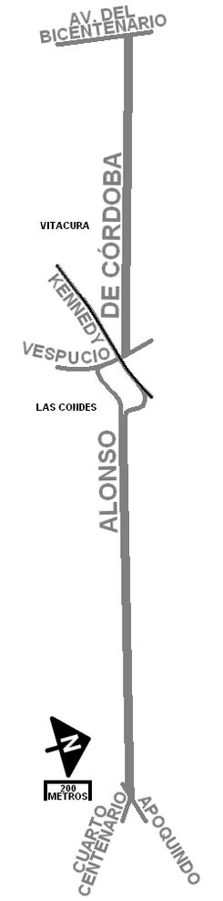 Avenida Alonso de Córdoba (plano) - Alonso de Córdoba Avenue (map).jpg