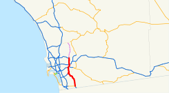 California State Route 125.svg
