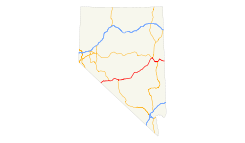 US 6 (NV) map.svg