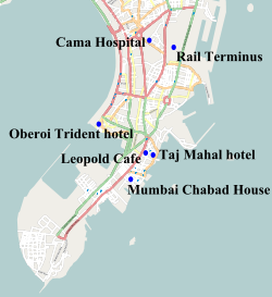 2008 Mumbai attacks.svg