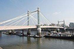 Albert Bridge, London, from the northwest.jpg