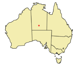 Localización en Australia.