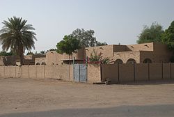Edificio colonial británico en Arbara