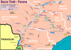 Cuenca del Paraná-Tieté