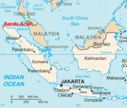 Localización de Banda Aceh