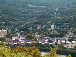 Vista de la ciudad desde New Hampshire