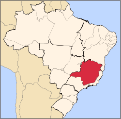 Minas Gerais en Brasil
