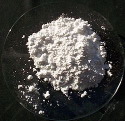 Carbonato de calcio en polvo