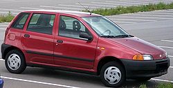 Primera generación del Fiat Punto.