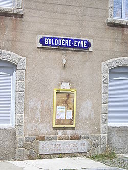 La estación de Bolquère-Eyne