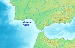 Localización del golfo de Almería