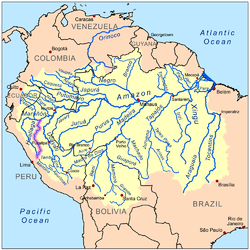 El Huallaga en la cuenca amazónica