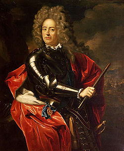 El duque de Marlborough. Óleo por Adriaen van der Werff.