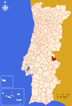 Localización de Portalegre