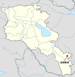 Ubicación de Goris