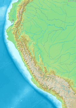 Localización del Inuya en Perú