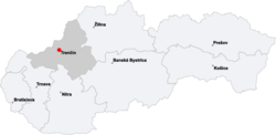 Situación de Trenčín
