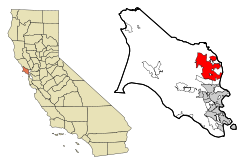 Localización en California