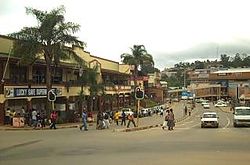 Un barrio de Mbabane.
