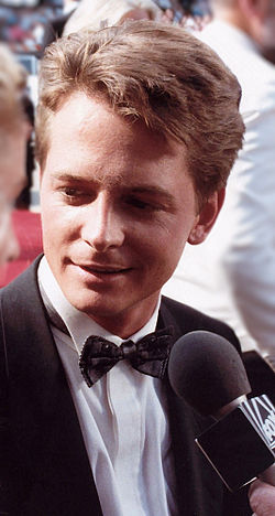 Michael J. Fox en 1988.
