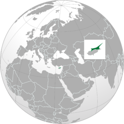 Situación de República Turca del Norte de Chipre