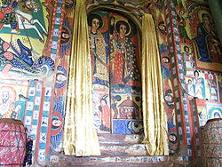 Murales de la Iglesia de Bahir Dar