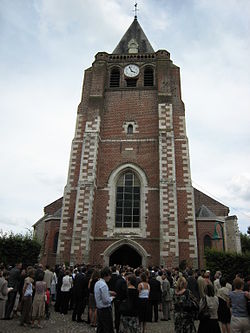Saint-Chrysole church at Verlinghem, France.jpg