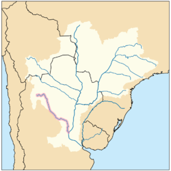 Localización en la Cuenca del Río Paraná