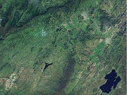 Vista Satelital del Alto Chicamocha