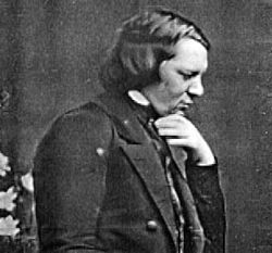 Daguerrotipo de 1850 de Robert Schumann