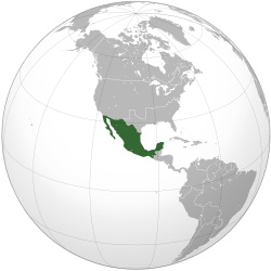 Ubicación de México