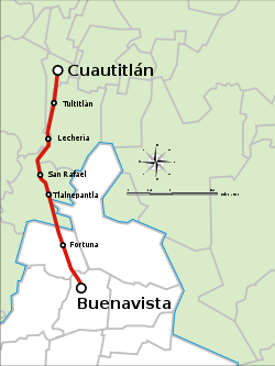 Sistema 1 del Ferrocarril Suburbano de la Zona Metropolitana del Valle de México.svg
