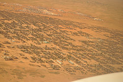 Vista aérea de EL Fasher
