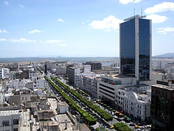 Vista de Túnez