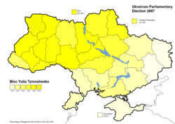 Bloque Yulia Tymoshenko (30.71%