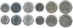 East Caribbean 2006 circulating coins.jpg