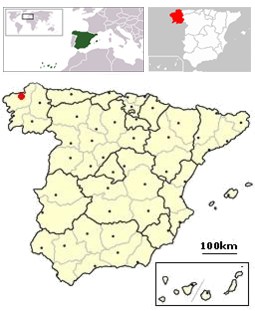 255px-La Coruna, Spain location3.png