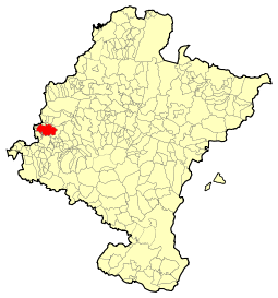Navarra - Mapa municipal Lana.svg