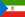 Bandera de Guinea Ecuatorial.