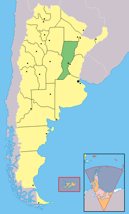 Mapa de Santa Fe