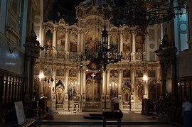 IIconostatus of the Saint George's Catedral of Novi Sad.jpg